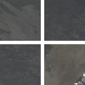 płyta peacock black 60x60x2/3